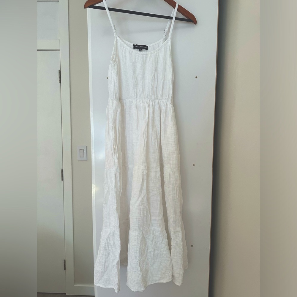 100% organic cotton white dress size XS from Bloomingdale’s